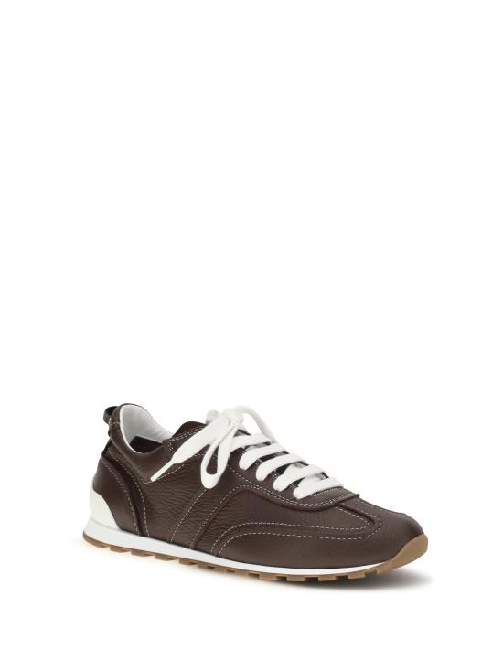 26FW 브루넬로 쿠치넬리 스니커즈 MZDKG3324P C4181 BROWN - BRUNELLO CUCINELLI