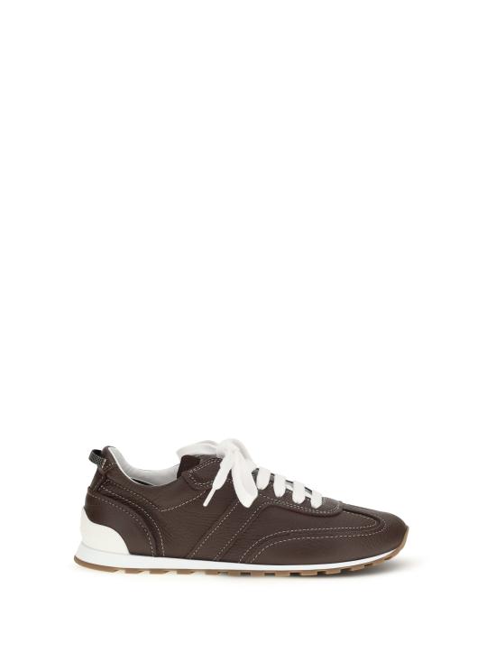 26FW 브루넬로 쿠치넬리 스니커즈 MZDKG3324P C4181 BROWN