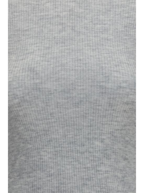 26SS 브루넬로 쿠치넬리 라이트 스파클링 캐시미어 립 스웨터 M9A822200 C072 GREY - BRUNELLO CUCINELLI
