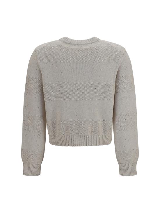 26SS 브루넬로 쿠치넬리 스웨터 MDV754816 CJ430 BEIGE - BRUNELLO CUCINELLI