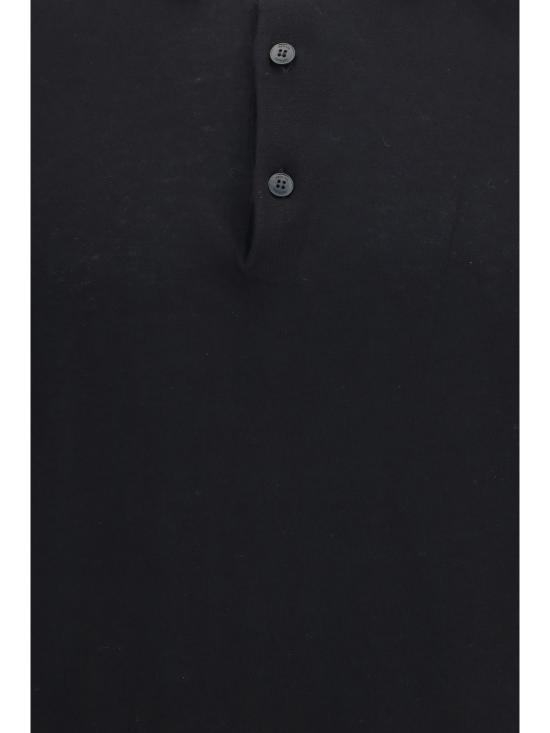 26SS 프리미아타 폴로 티셔츠 PMG12 COTTONBLAC BLACK - PREMIATA
