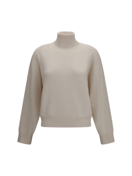 26FW 브루넬로 쿠치넬리 터틀넥 M12744403P C2832 CREAM