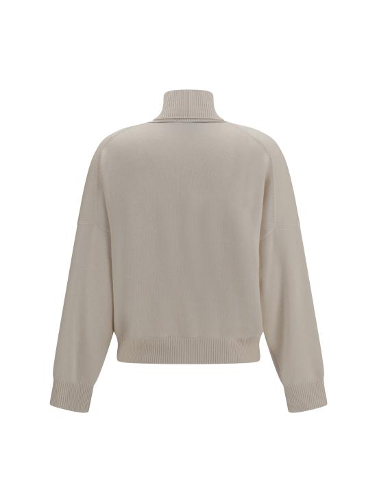 26FW 브루넬로 쿠치넬리 터틀넥 M12744403P C2832 CREAM - BRUNELLO CUCINELLI