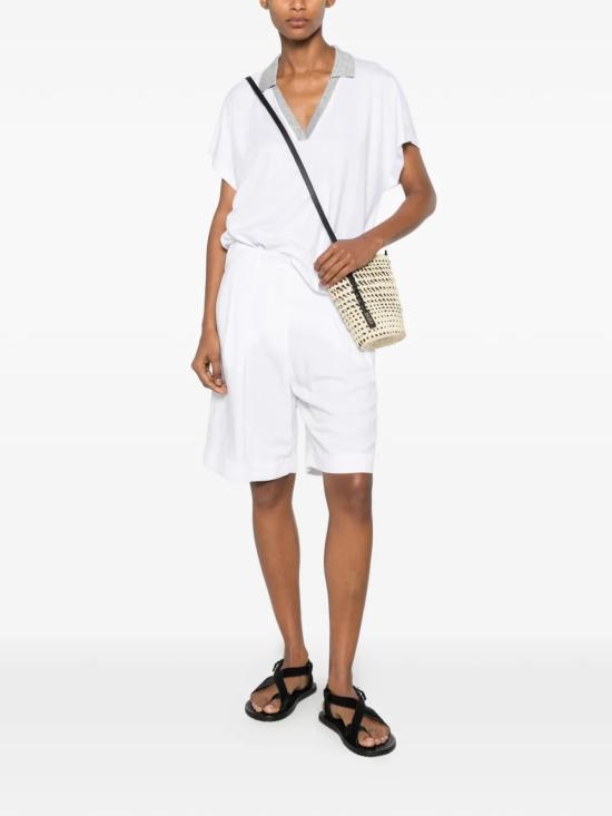 26SS AMINA RUBINACCI 반팔 티셔츠 ZAPATA441 White - OTHER BRANDS