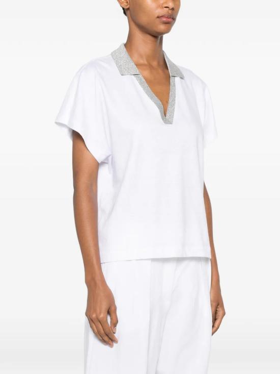 26SS AMINA RUBINACCI 반팔 티셔츠 ZAPATA441 White - OTHER BRANDS