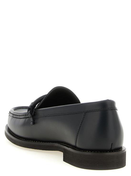 26FW 브루넬로 쿠치넬리 로퍼 MZMGG3314PC101 Black - BRUNELLO CUCINELLI