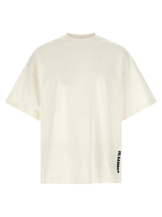 26FW 질샌더 반팔 티셔츠 J22GC0277J20347102 White Black