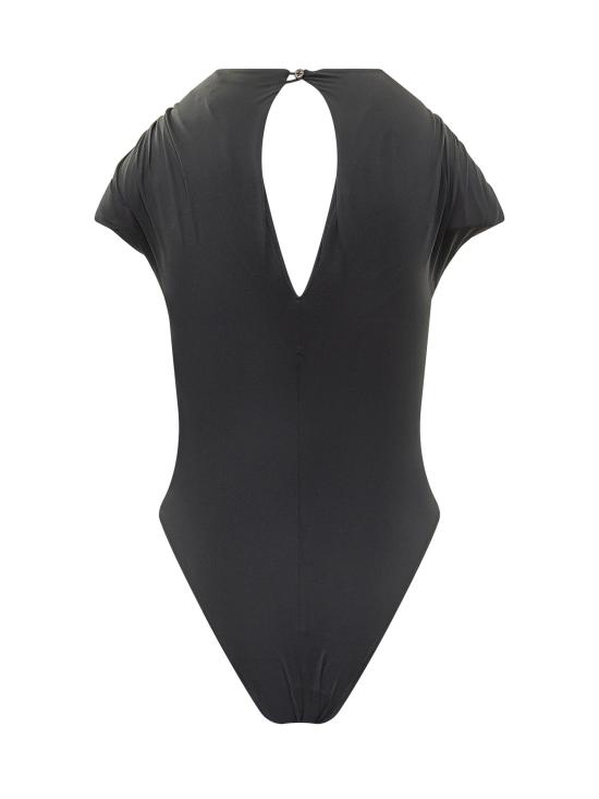 26SS 마린세르 바디수트 티셔츠 WSW017ACJER0104 BK99 BLACK - MARINE SERRE