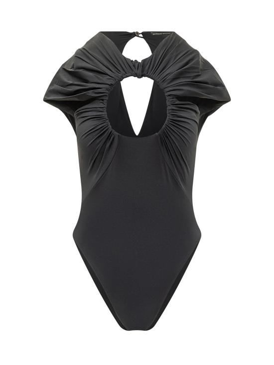 26SS 마린세르 바디수트 티셔츠 WSW017ACJER0104 BK99 BLACK