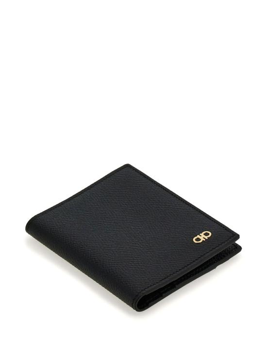 26FW 살바토레 페라가모 간치니 카드 지갑 661452 0775661 NERO - SALVATORE FERRAGAMO