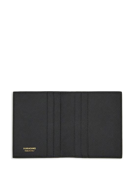 26FW 살바토레 페라가모 간치니 카드 지갑 661452 0775661 NERO - SALVATORE FERRAGAMO