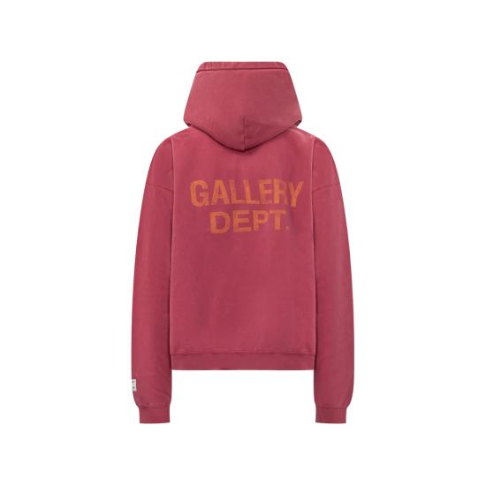 26FW 갤러리 디파트먼트 후드 티셔츠 OUT024 WINE RED - GALLERY DEPT