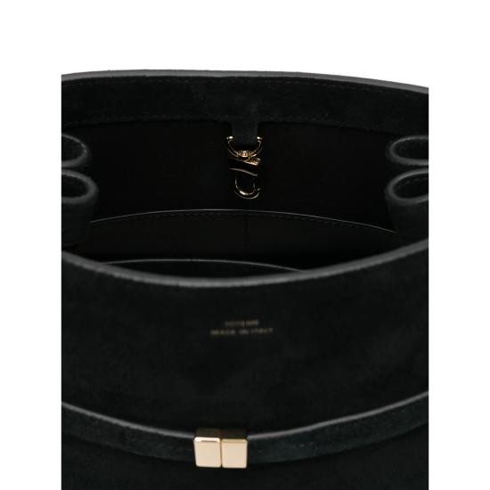 26FW 토템 토트백 253 WAL0048 LE0004 01 BLACK - TOTEME