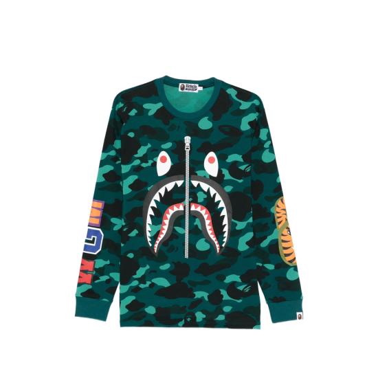 26SS 베이프 스웨터 001LTM301006M GREEN GREEN BLACK