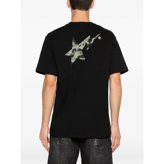 26SS 베이프 반팔 티셔츠 001TEM301017M BLACK - BAPE
