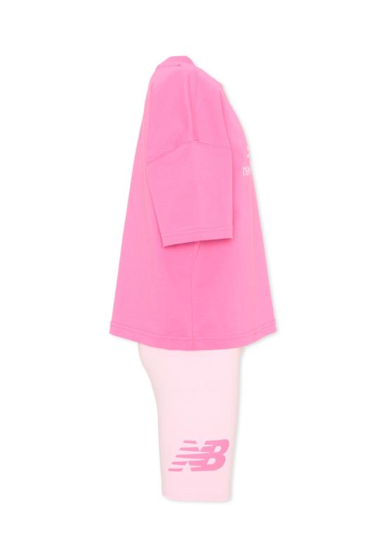 26SS [키즈] 뉴발란스 트레이닝 웨어 LAKG0076 AAC PINK - NEW BALANCE