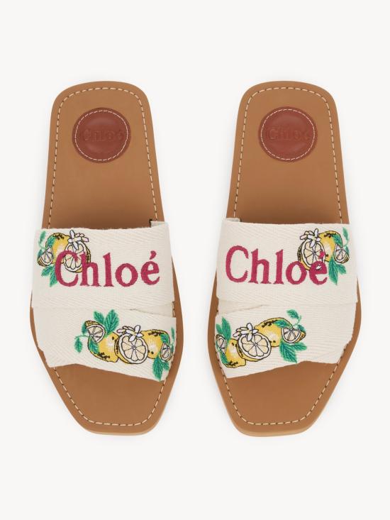 26FW 끌로에 뮬/슬리퍼 CH26A188ZJ 779 Bianco - CHLOE