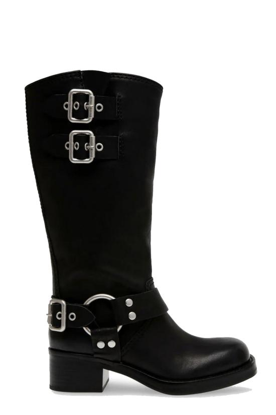 25FW 스티브매든 부츠 EASTERN PBLK Black
