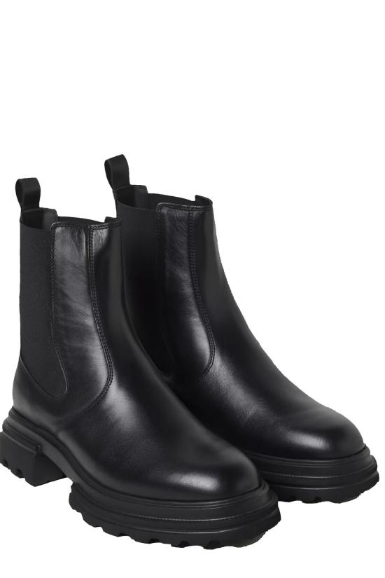 25FW 호간 부츠 HXW6740FM006LOB999 Black - HOGAN