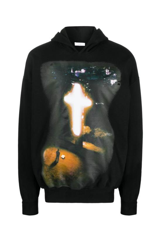 25FW 1989 스튜디오 후드 티셔츠 D0720 BLACK Black