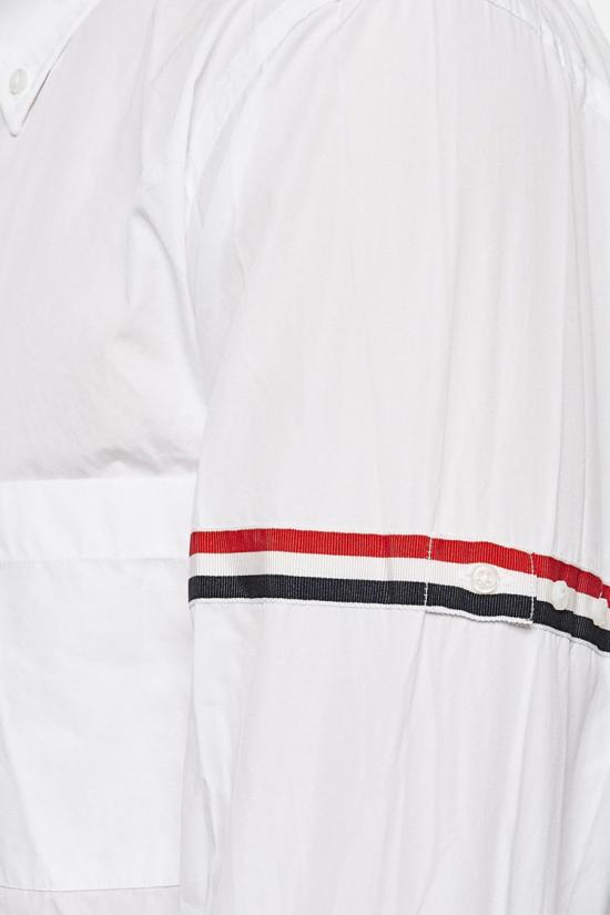  톰브라운 옥스포드 암밴드 클래식 셔츠 MWL150E F031300 White - THOM BROWNE