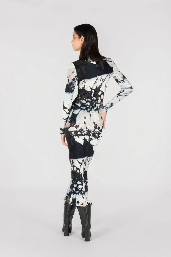  로베르토 카발리 롱 원피스 TWT141CPN18 Multicolor - ROBERTO CAVALLI
