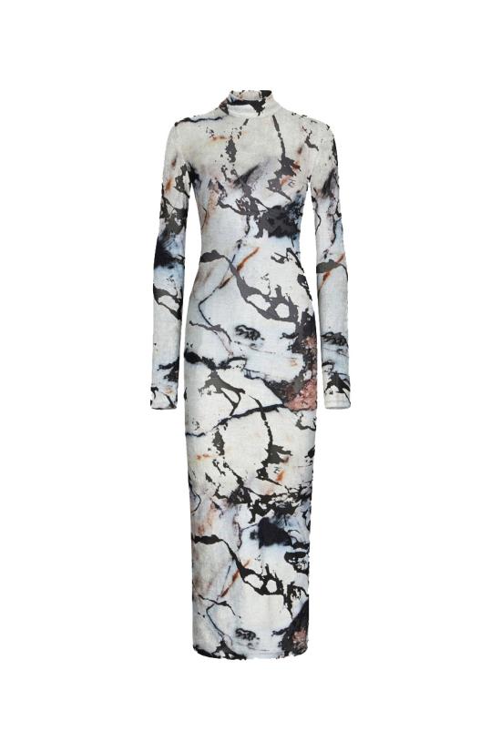  로베르토 카발리 롱 원피스 TWT141CPN18 Multicolor
