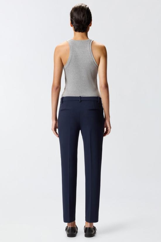 25FW 핑코 스트레이트 팬츠 100155 A24D Blue - PINKO