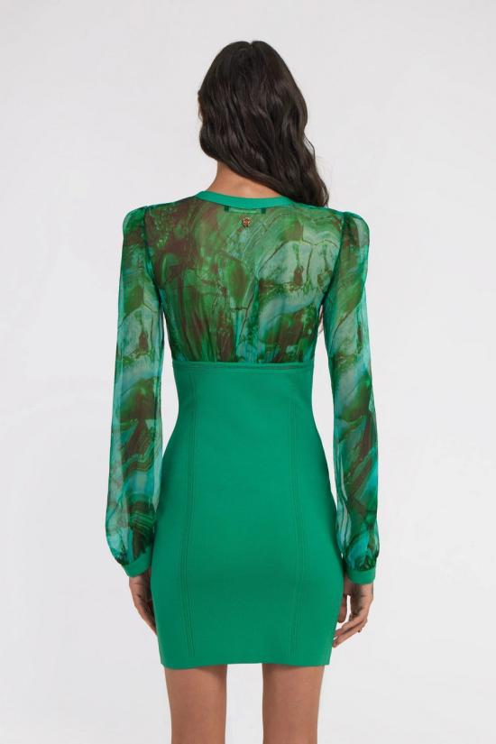  로베르토 카발리 숏 원피스 TKM106MI016 Green - ROBERTO CAVALLI