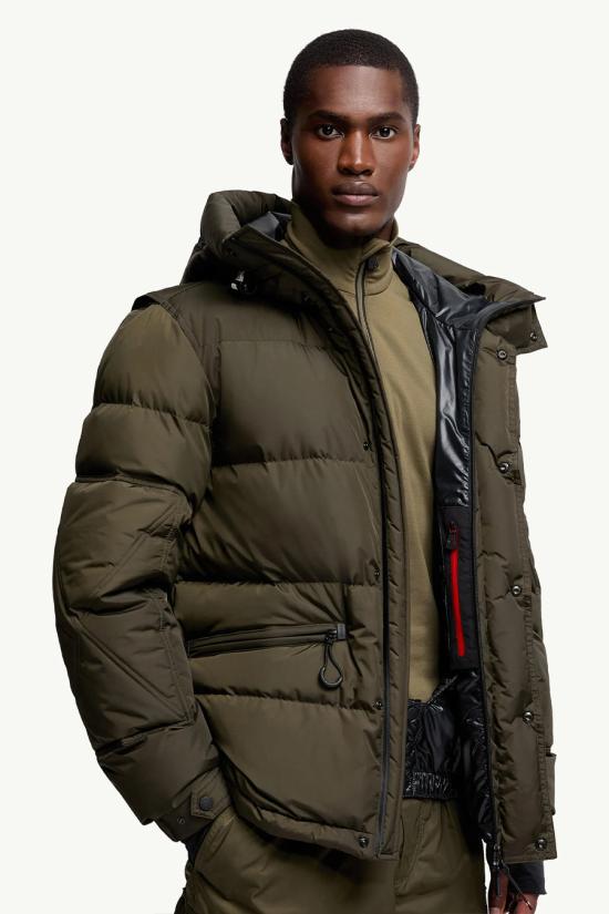 25FW 몽클레어 카산카 후드 다운 자켓 1A000 23 595JN 832 Dark green - MONCLER