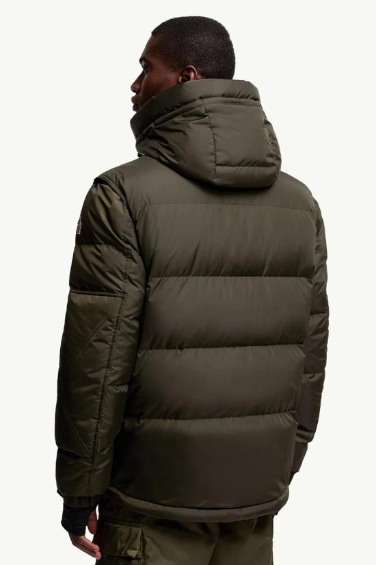 25FW 몽클레어 카산카 후드 다운 자켓 1A000 23 595JN 832 Dark green - MONCLER