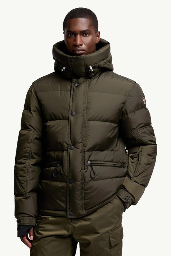 25FW 몽클레어 카산카 후드 다운 자켓 1A000 23 595JN 832 Dark green - MONCLER