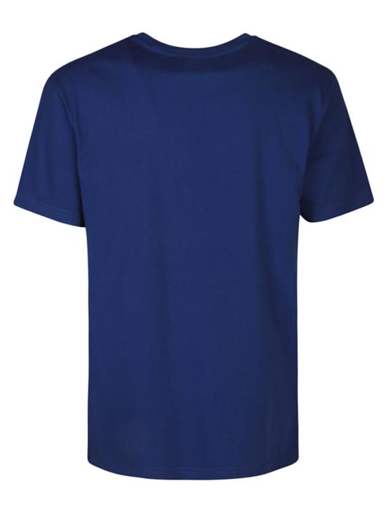  라파즈 반팔 티셔츠 DANTASLOGO BLU ECRU Blue - LA PAZ