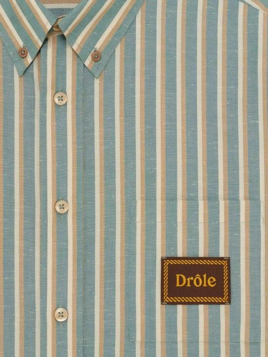 26SS 드롤드무슈 긴팔 셔츠 KSH240CO281 AB024697 M - DROLE DE MONSIEUR