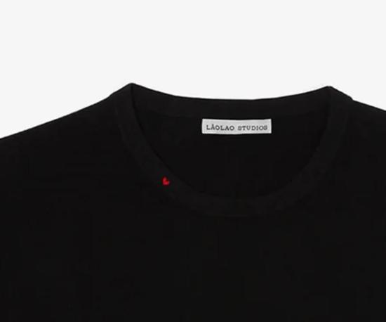  LaoLao Studios 반팔 티셔츠 라오라오 스튜디오 린넨 티셔츠 - OTHER BRANDS
