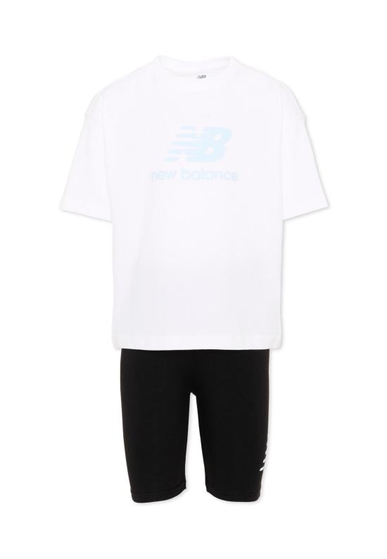 26SS [키즈] 뉴발란스 트레이닝 웨어 LAKG0076 BWE WHITE