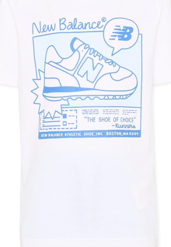26SS [키즈] 뉴발란스 캐주얼 세트 YS61L3XB BWE LIGHT BLUE - NEW BALANCE