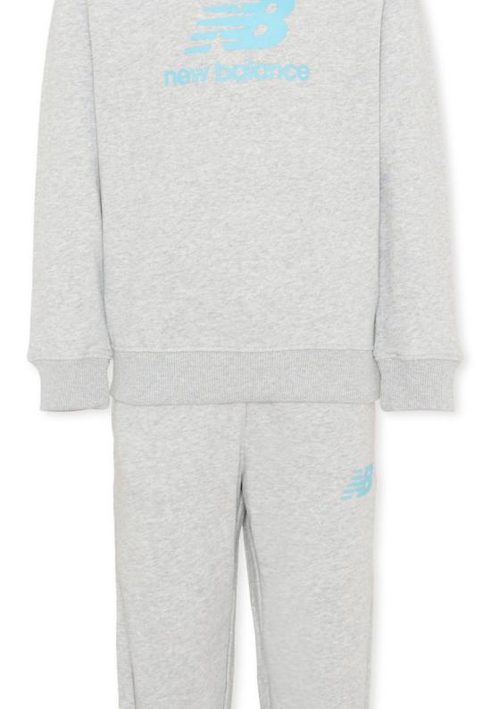 26SS [키즈] 뉴발란스 트레이닝 웨어 LAKB0321 AGT GREY - NEW BALANCE