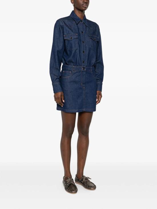 26SS 아페쎄 데님 원피스 COHMJF35250IAI Blue - A.P.C.