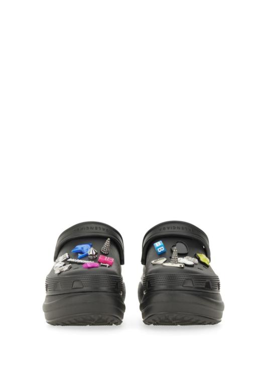  발렌시아가 x 크록스 지비츠 샌들 720762 W0FOW1000 Black - BALENCIAGA