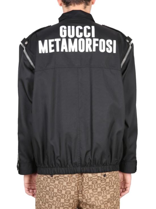  구찌 메타모르포시 디태처블 자켓 714759 ZAHLW1043 Black - GUCCI