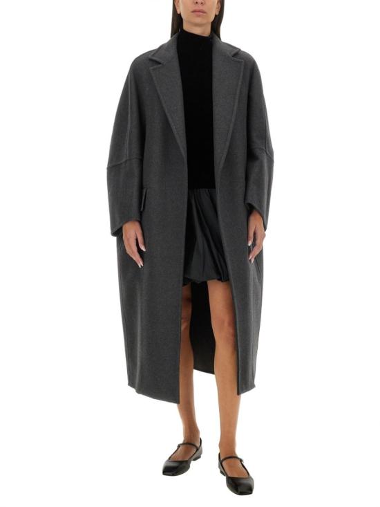  막스마라 아스부르고1234 울 캐시미어 코트 2421016433600 845003 Grey - MAX MARA