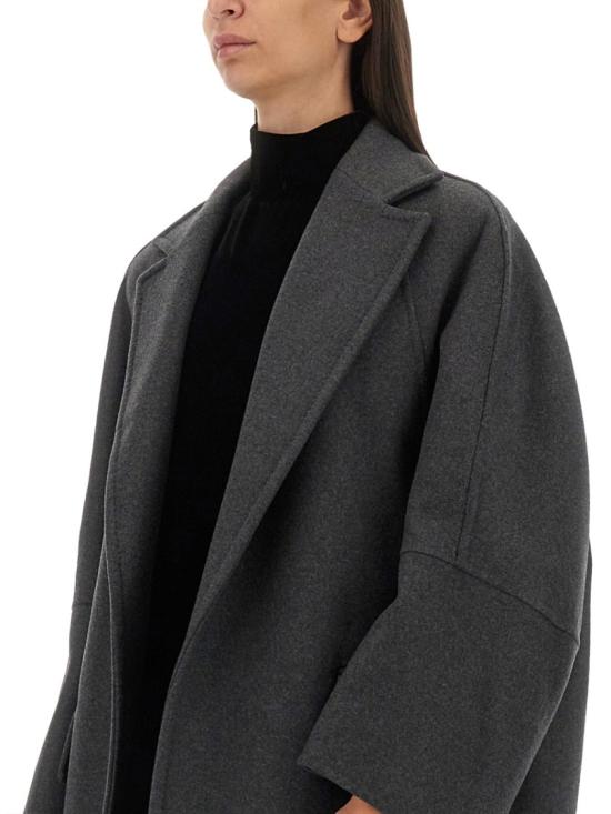  막스마라 아스부르고1234 울 캐시미어 코트 2421016433600 845003 Grey - MAX MARA
