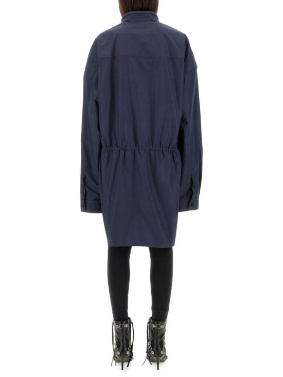  발렌시아가 셔츠 미니 드레스 814136 TRM174530 Blue - BALENCIAGA