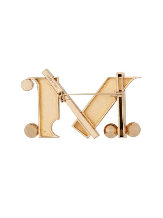  막스마라 브로치 2514751091600 537001 Gold - MAX MARA