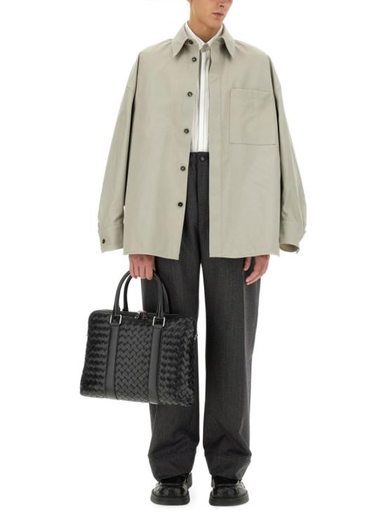  보테가베네타 긴팔 셔츠 761431 V2T108390 Grey - BOTTEGA VENETA