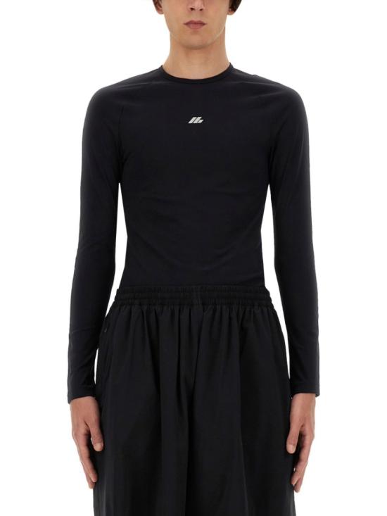  발렌시아가 긴팔 티셔츠 793291 4E2B91081 Black