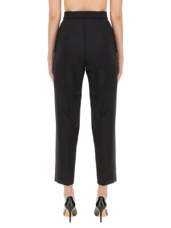  막스마라 버바노 울 트라우저 2421136062600 508003 Black - MAX MARA