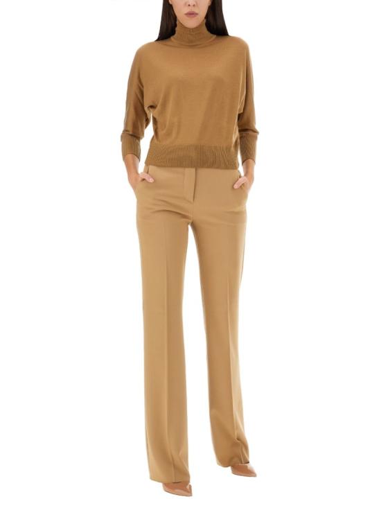  막스마라 스트레이트 팬츠 2311361539600 370011 Brown - MAX MARA