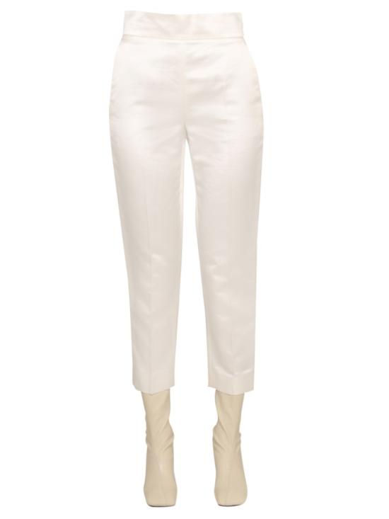  막스마라 스트레이트 팬츠 GEISHA 328001 White